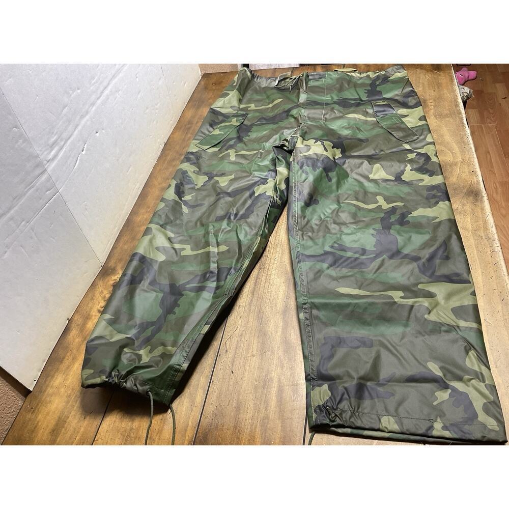 Military Cold/Wet Weather Trouser Camouflage Pants XL
